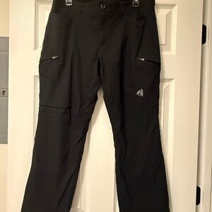 Eddie Bauer women’s  Black fleece Pants ski